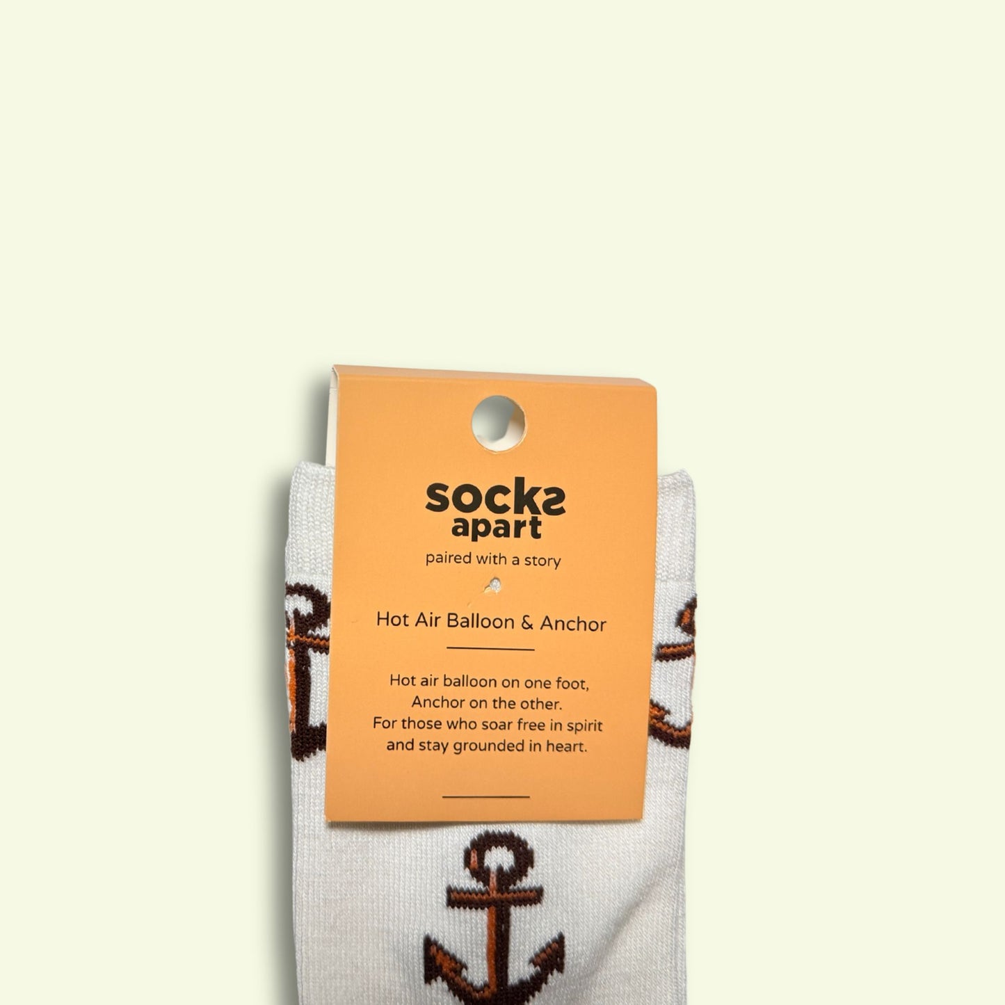 Hot Air Balloon & Anchor Socks (Adult/Unisex)