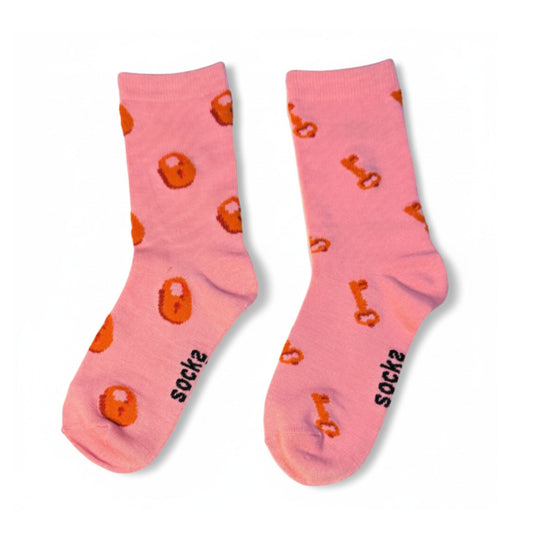 Lock & Key Socks (Adult/Unisex)