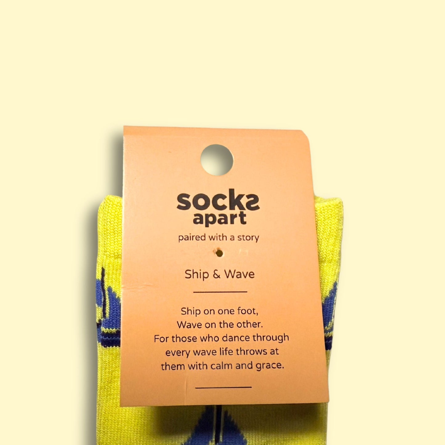 Ship & Wave Socks (Adult/Unisex)