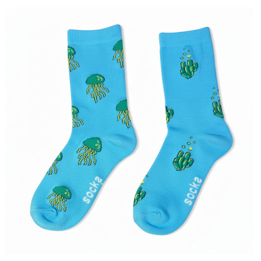 Jellyfish & Coral Socks (Adult/Unisex)