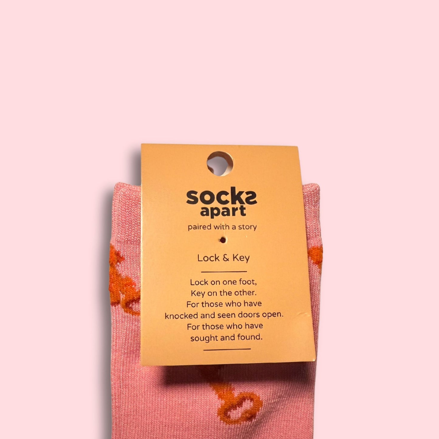 Lock & Key Socks (Adult/Unisex)
