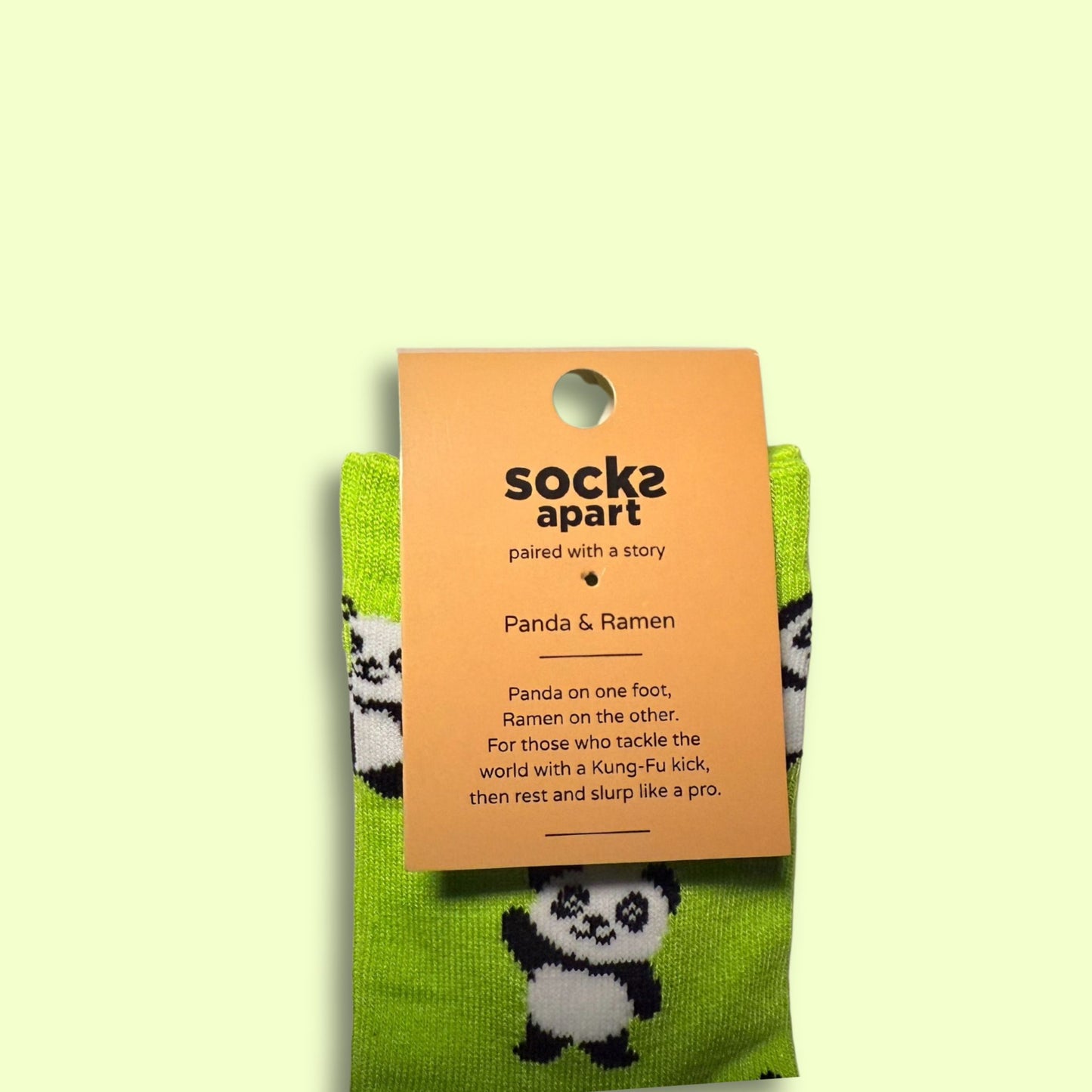 Panda & Ramen Socks (Adult/Unisex)