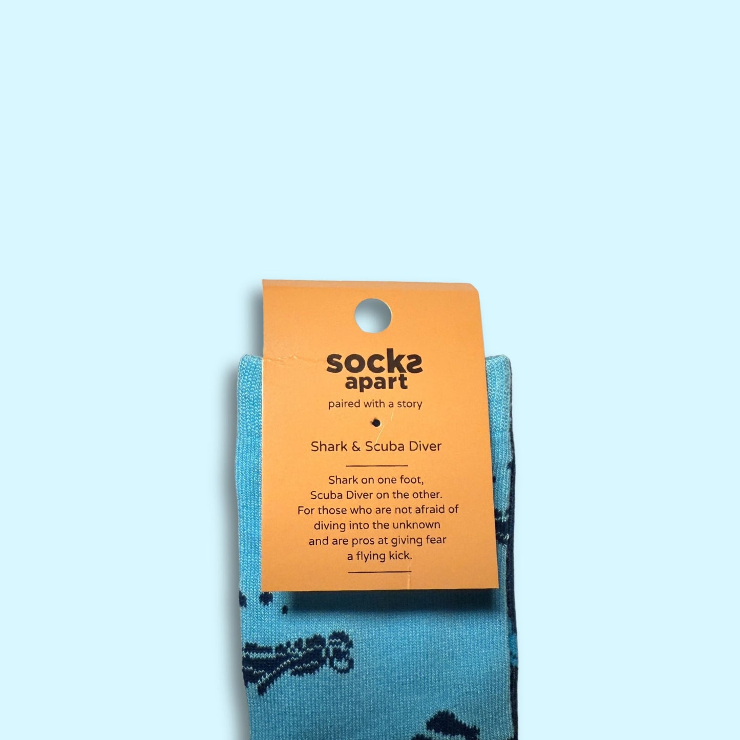 Shark & Scuba Diver Socks (Adult/Unisex)