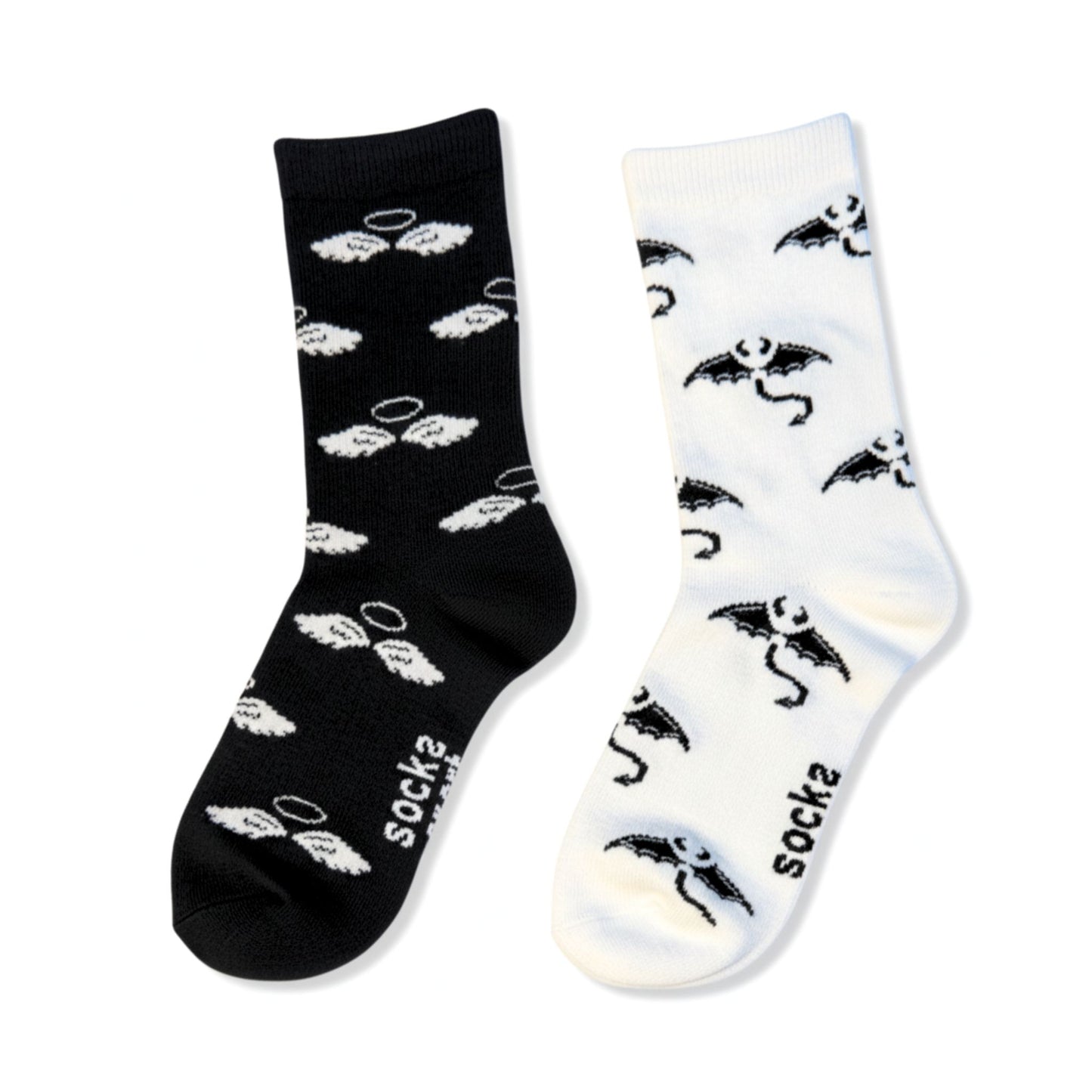 Angel & Devil Socks (Adult/Unisex)