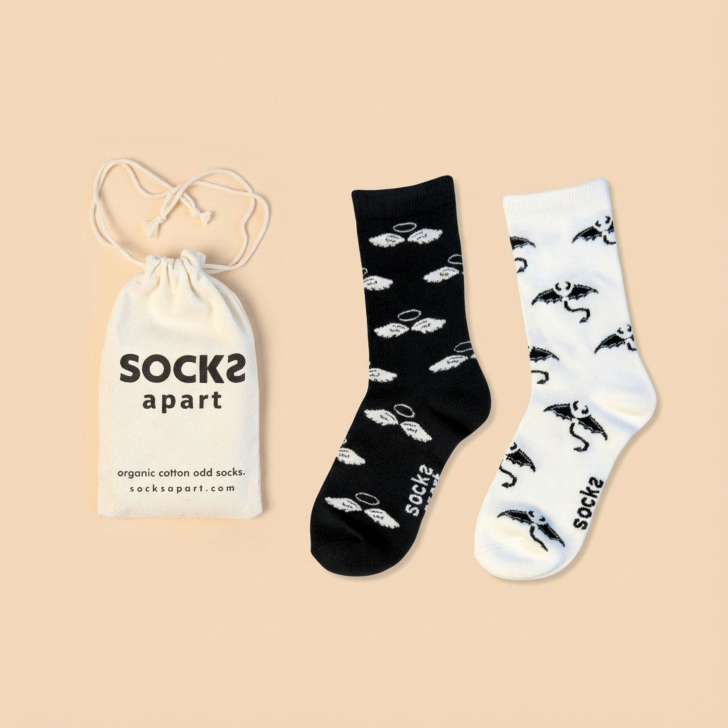 Angel & Devil Socks (Adult/Unisex)