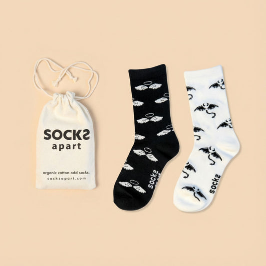 Angel & Devil Socks (Adult/Unisex)