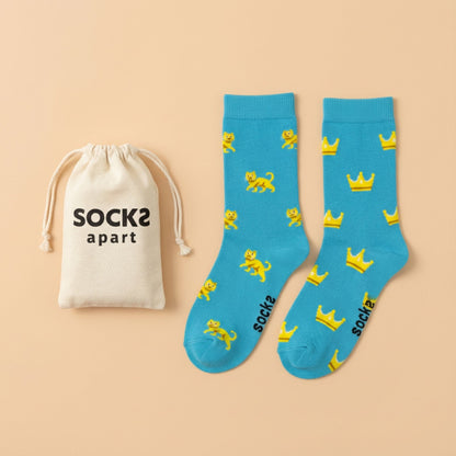 Cat & Crown Socks (Adult/Unisex)