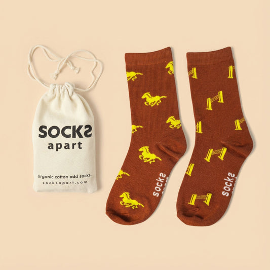 Horse & Hurdle Socks (Adult/Unisex)