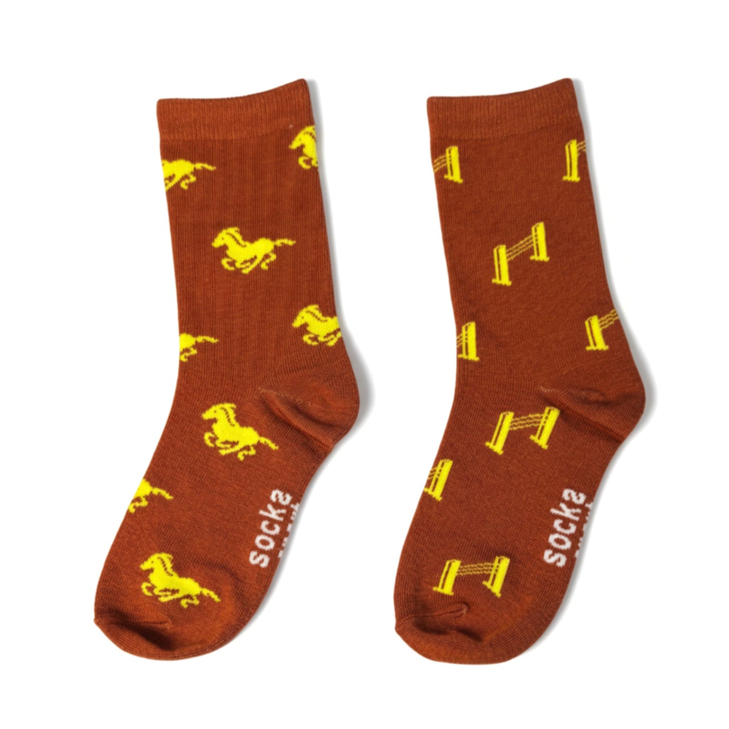 Horse & Hurdle Socks (Adult/Unisex)
