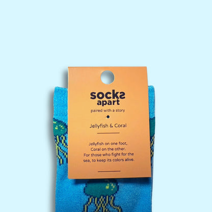 Jellyfish & Coral Socks (Adult/Unisex)