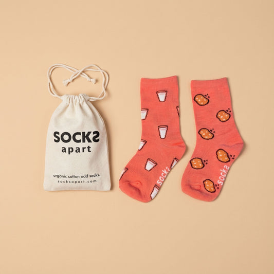 Milk & Cookies Socks (Kids/Unisex)