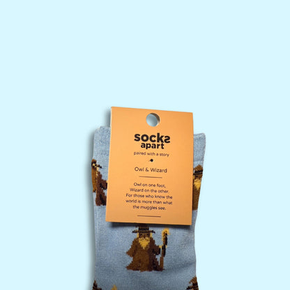 Owl & Wizard Socks (Adult/Unisex)