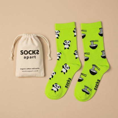 Panda & Ramen Socks (Adult/Unisex)
