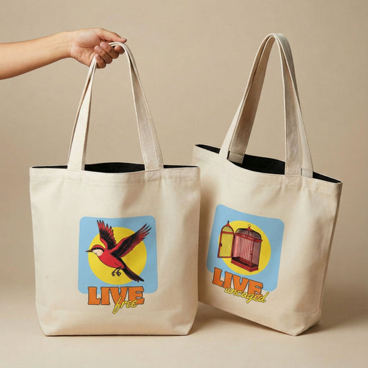 Free Bird & Open Cage Tote