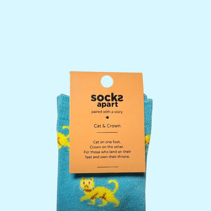 Cat & Crown Socks (Adult/Unisex)