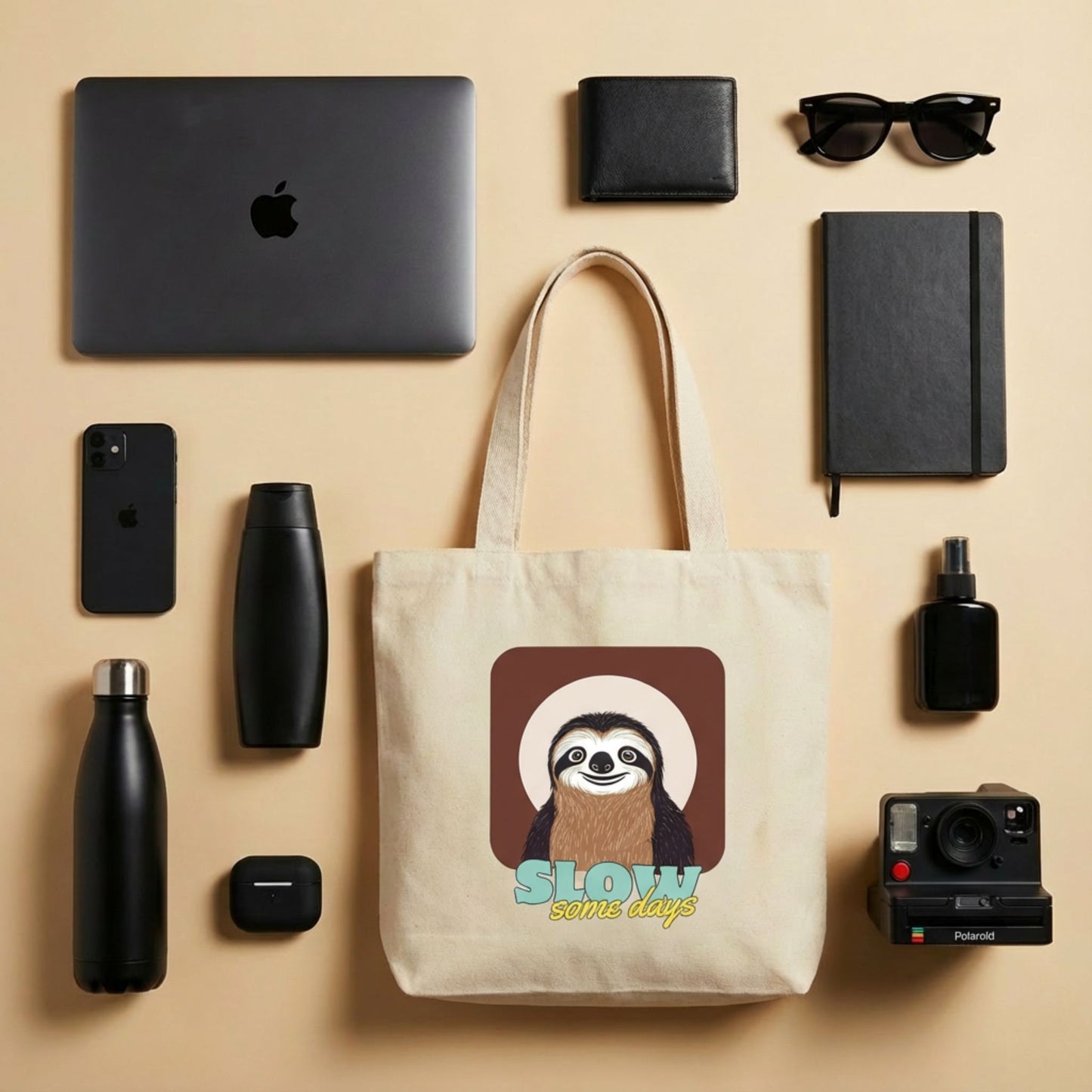 Cheetah & Sloth Tote