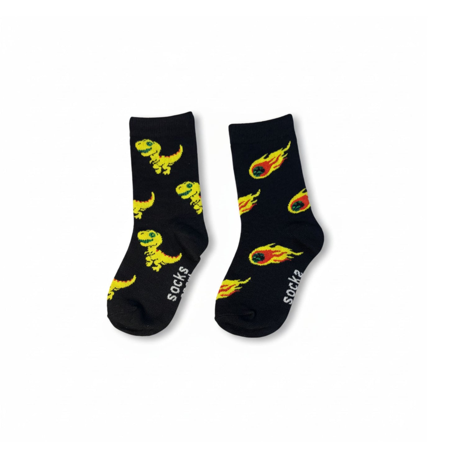 Comet & Dinosaur Socks (Kids/Unisex)