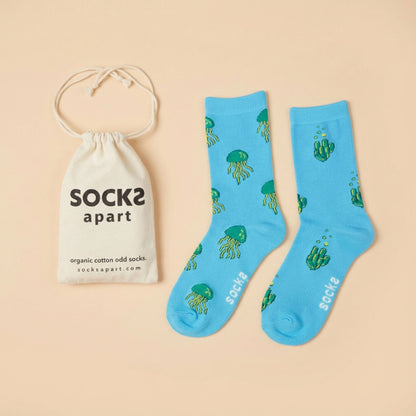 Jellyfish & Coral Socks (Adult/Unisex)