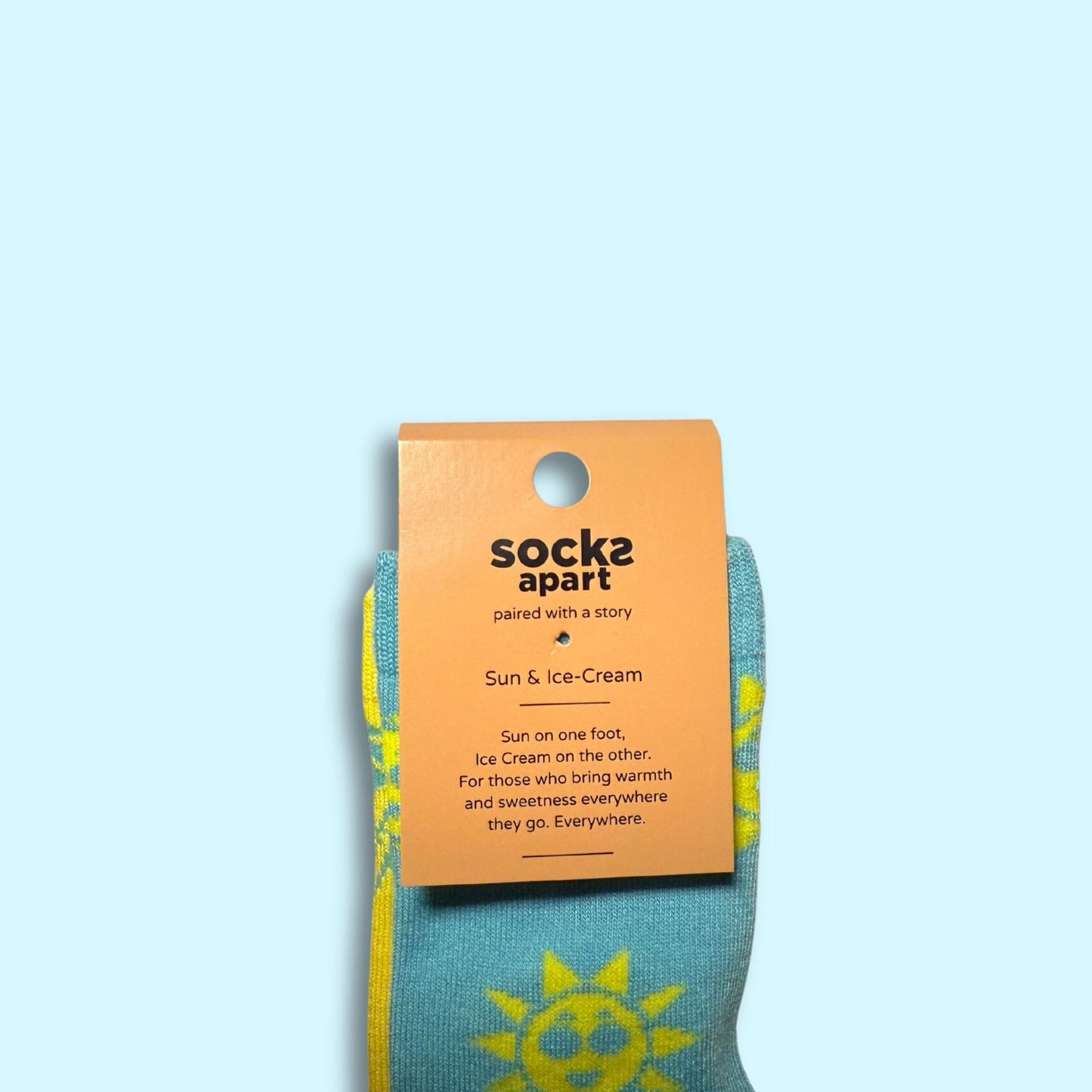 Sun & Ice-Cream Socks (Kids/Unisex)