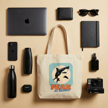 Shark & Scuba Diver Tote