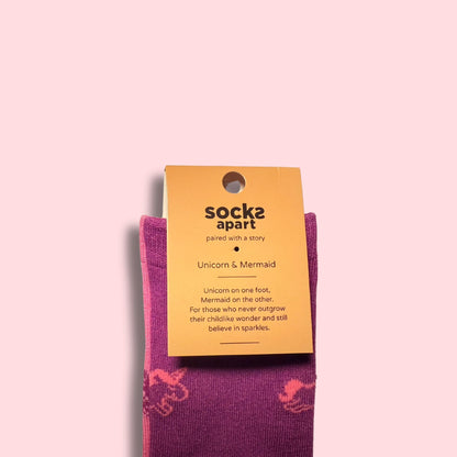 Unicorn & Mermaid Socks (Adult/Unisex)