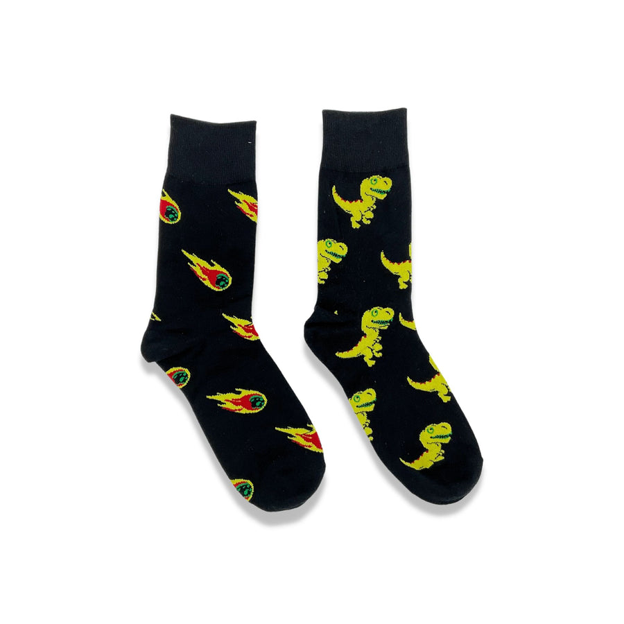 Dinosaur socks. Organic cotton socks,, socks apart. socks with pouch
