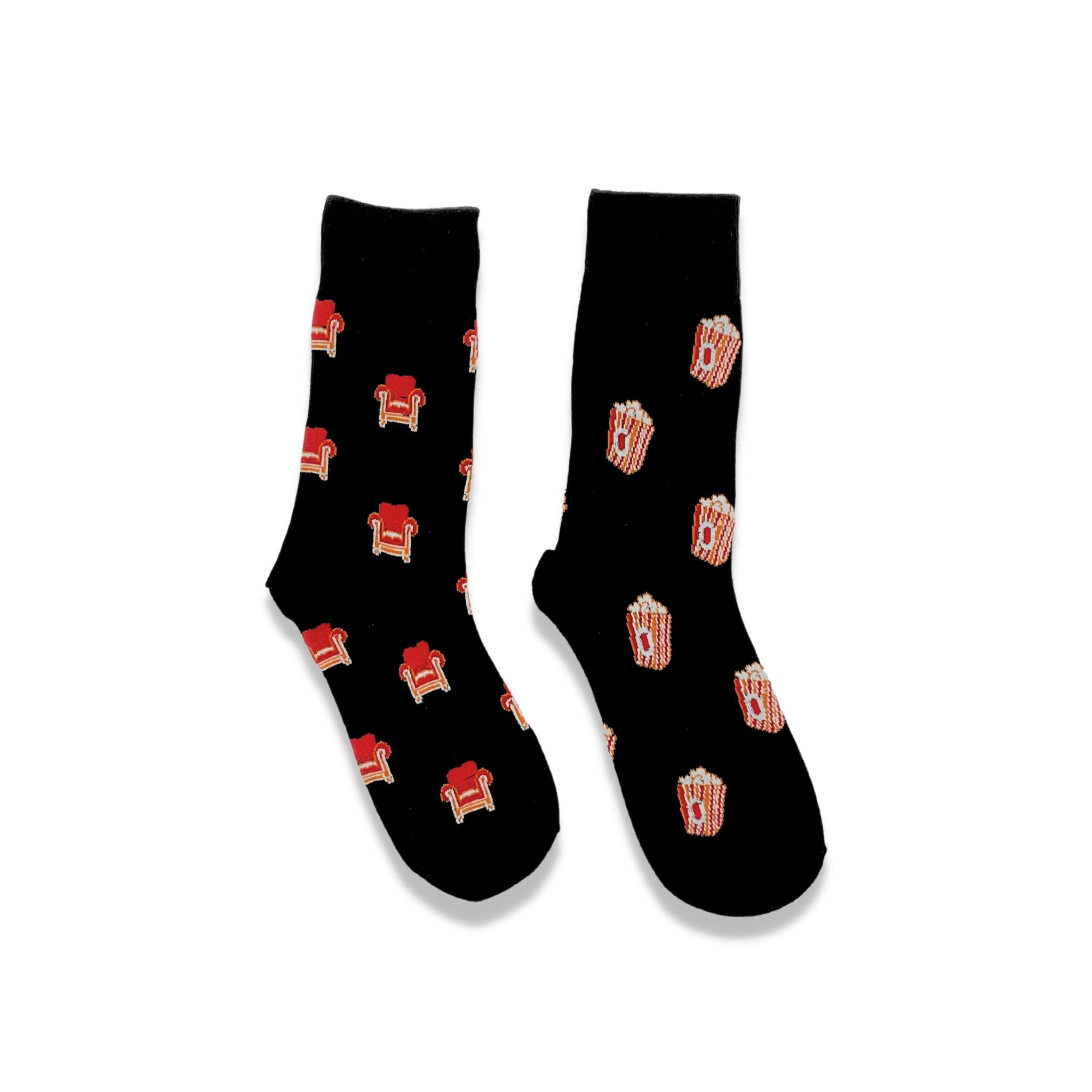 COUCH AND POPCORN SOCKS – socks apart