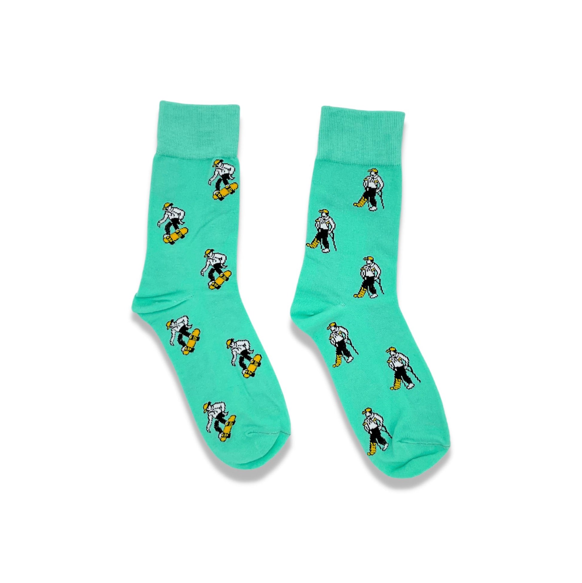 Skateboard socks. Organic cotton socks,, socks apart. socks with pouch